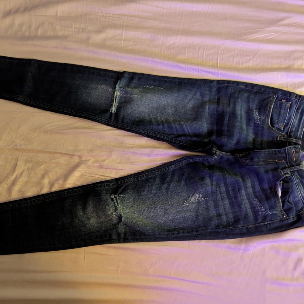 Vigoss Dark Blue Skinny Jeans for Men